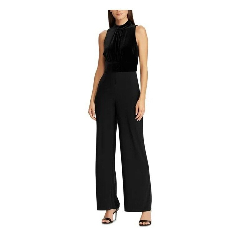 Lauren Ralph Lauren Black Sleeveless Jumpsuit